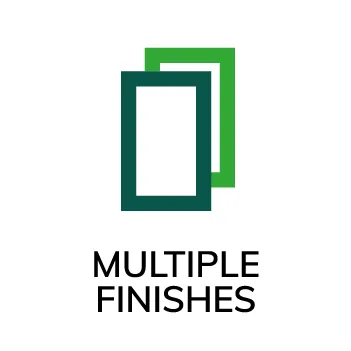Accoya multiple-finishes graphic