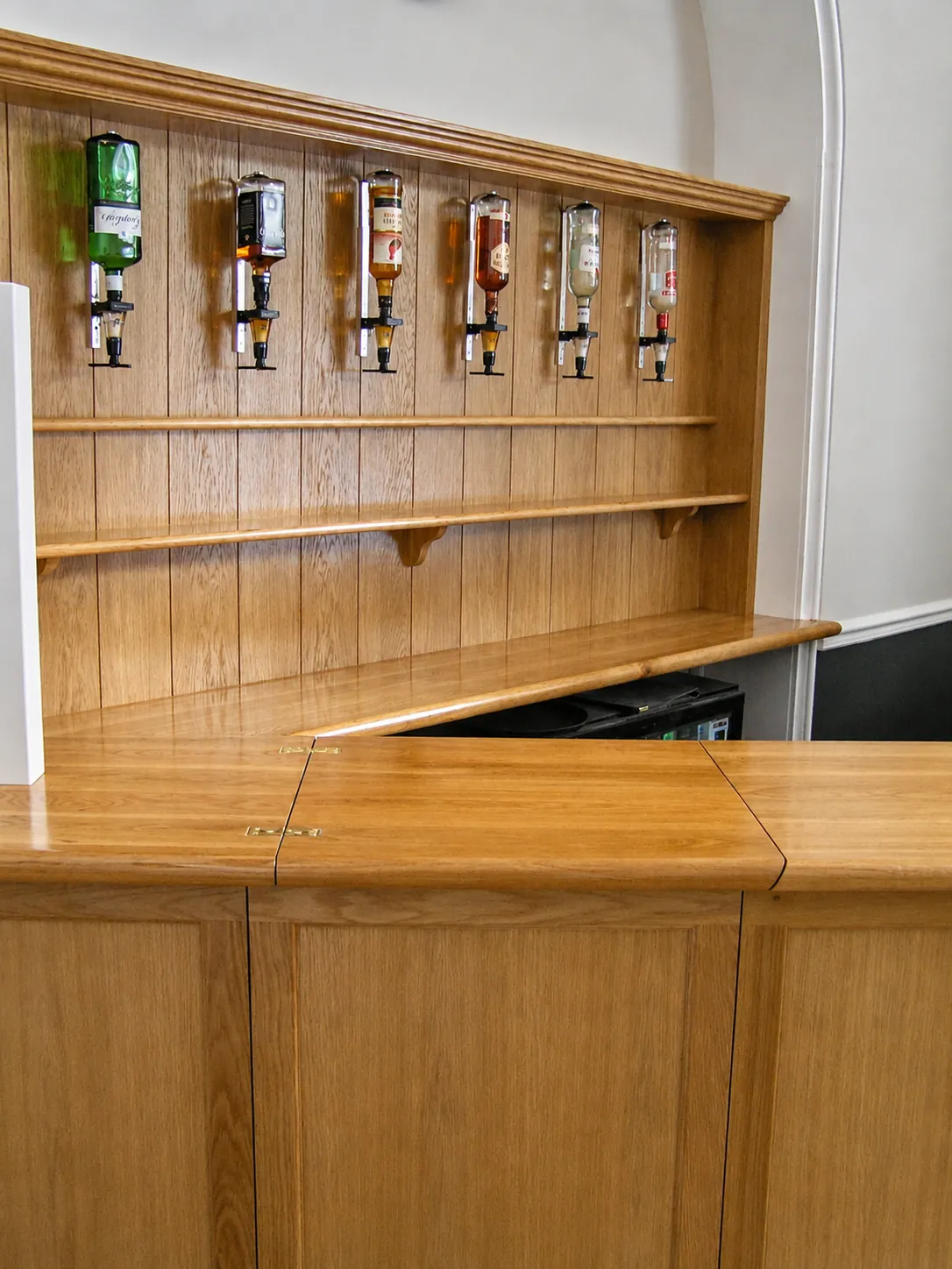 Timber cabinet and display joinery