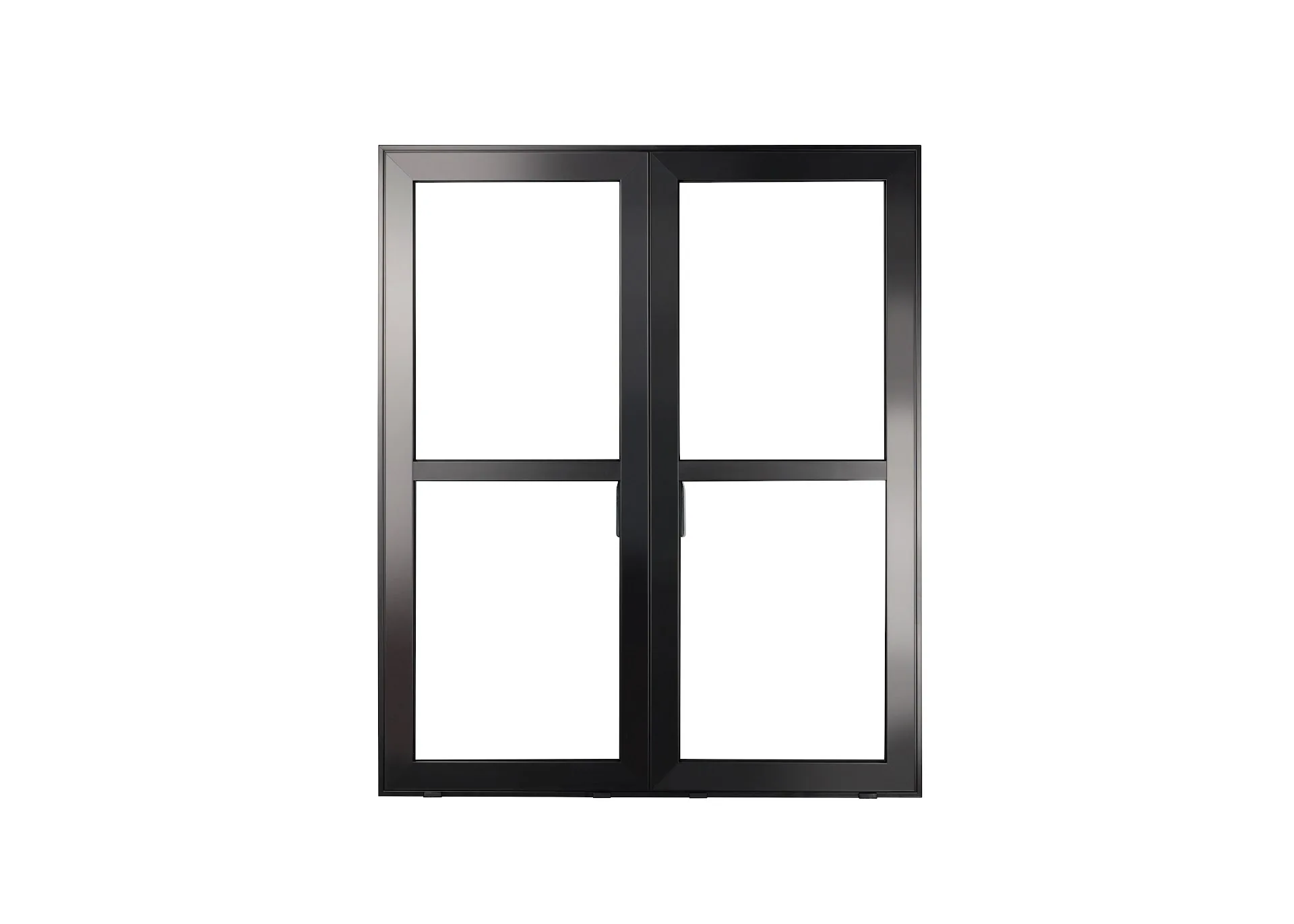 Origin black window frame configuration illustration