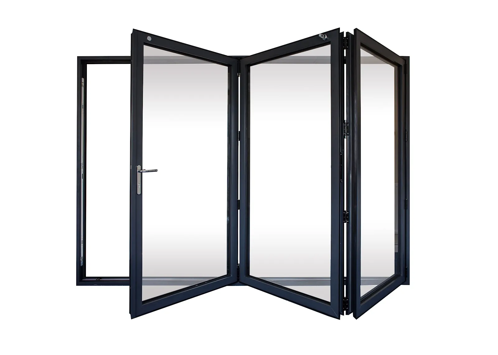 Smart aluminium folding-door product illustration